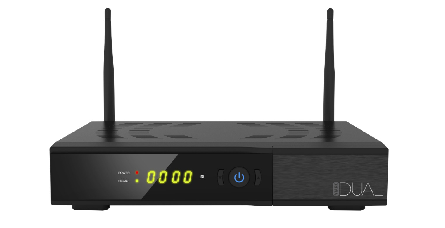 Viark Dual receptor 4K Android 9.0 combo DVB-S2X satélite TDT